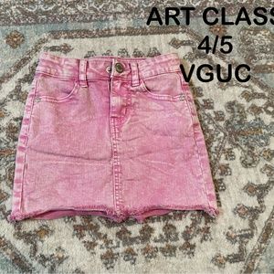 ART CLASS PINK SKIRT